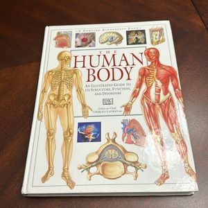 DK Hardcover Nonfiction Book: The Human Body Illustrated Guide 1995 EC
